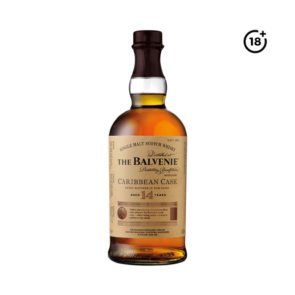 BALVENIE MALT WHISKY CARIBBEAN 14Y