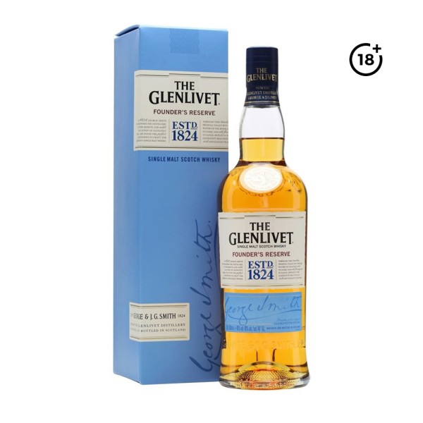 GLENLIVET FOUNDERS RESERVE SINGLE MALT WHISKEY