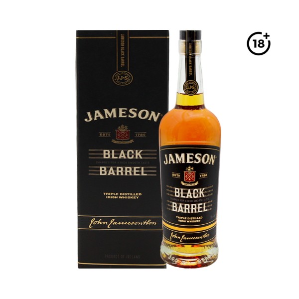 JAMESON IRISH WHISKEY BLACK BARREL