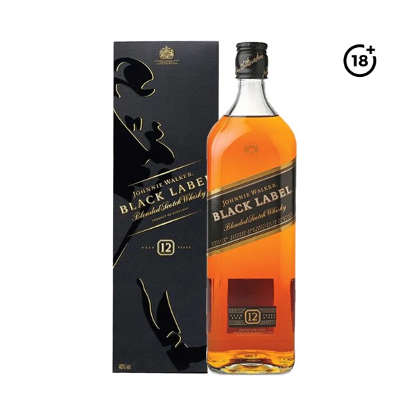 JOHNNIE WALKER WHISKY BLACK LABEL