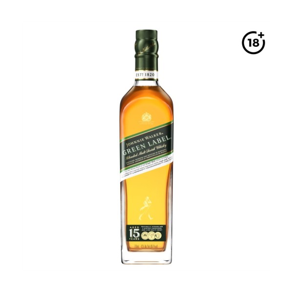 JOHNNIE WALKER GREEN LABEL WHISKY