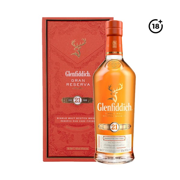 GLENFIDDICH SINGLE MALT SCOTCH WHISKY 21YR