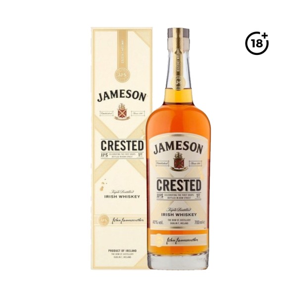 JAMESON CRESTED IRISH WHISKEY