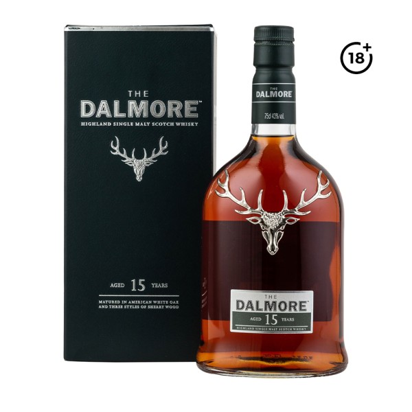 DALMORE SINGLE MALT WHISKY 15 Y.O