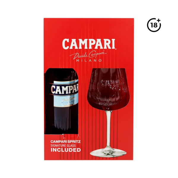 CAMPARI LIQUEUR+BALLOON GLASS