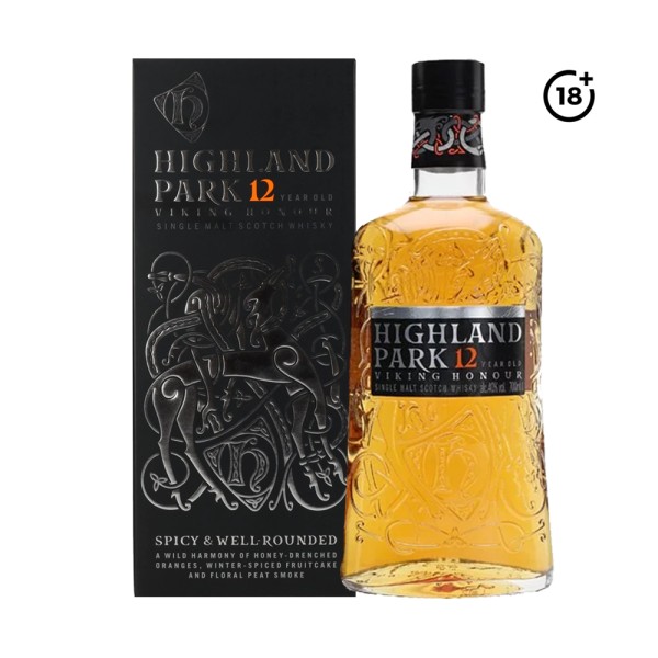 HIGHLAND PARK SINGLE MALT SCOTCH WHISKY 12Y