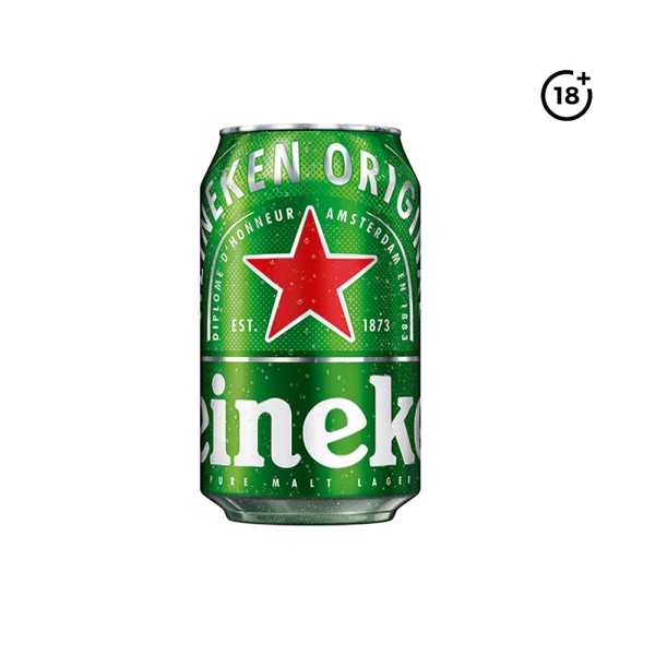 HEINEKEN LAGER BEER CAN