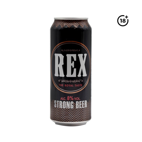 REX BEER CAN STRONG 8P