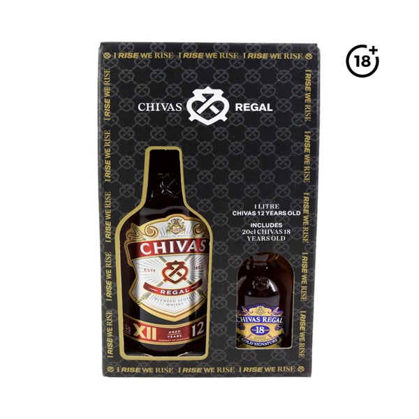 CHIVAS REGAL WHISKY+20CL 18YEARS FREE