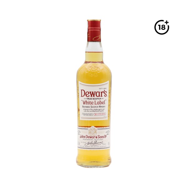 DEWARS WHITE LABEL WHISKY