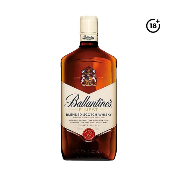 BALLANTINES BLENDED WHISKEY