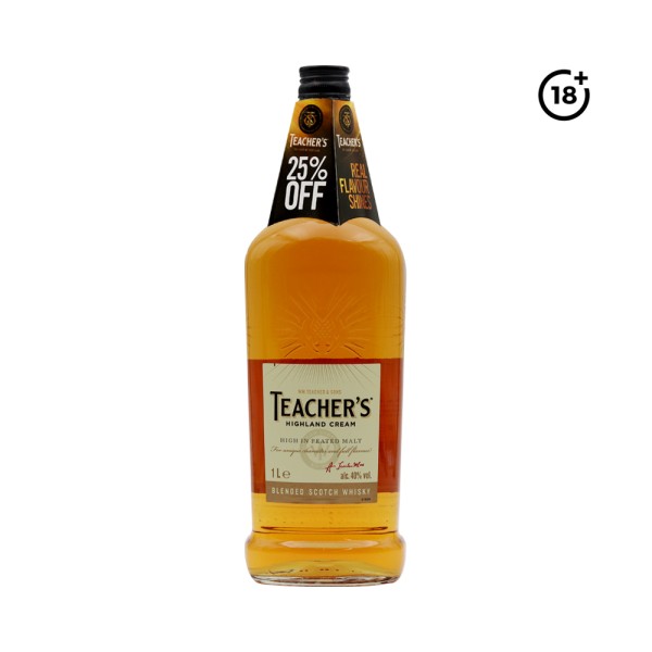 TEACHER'S WHISKY-25 PCUT