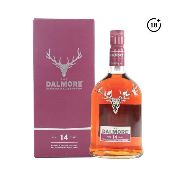 DALMORE SINGLE MALT SCOTCH WHISKEY 14 YEARS