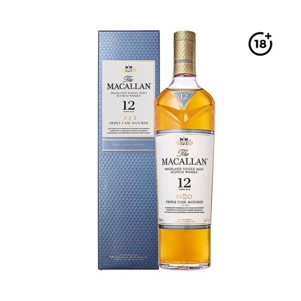 THE MACALLAN MALT SCOTCH WHISKY 12Y