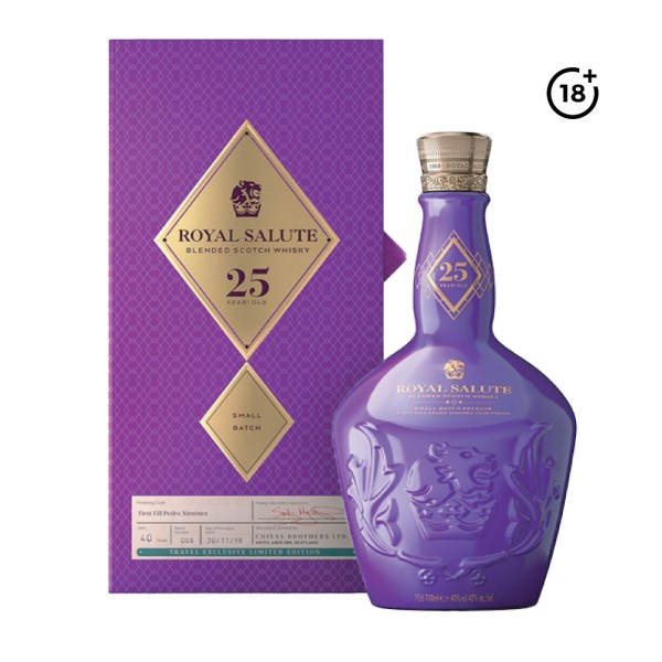 CHIVAS REGAL ROYAL SALUTE 25Y WHISKY