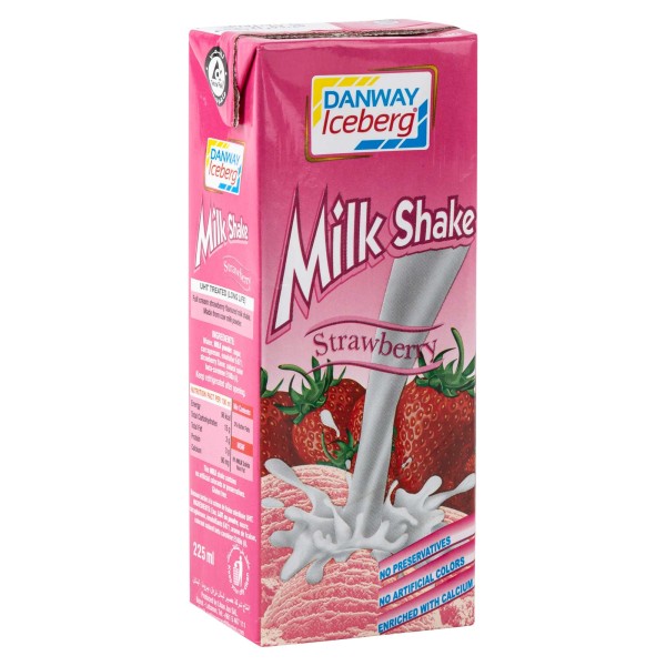 DANISH ICEBERG MILK SHAKE STRAWBERRY SLIM