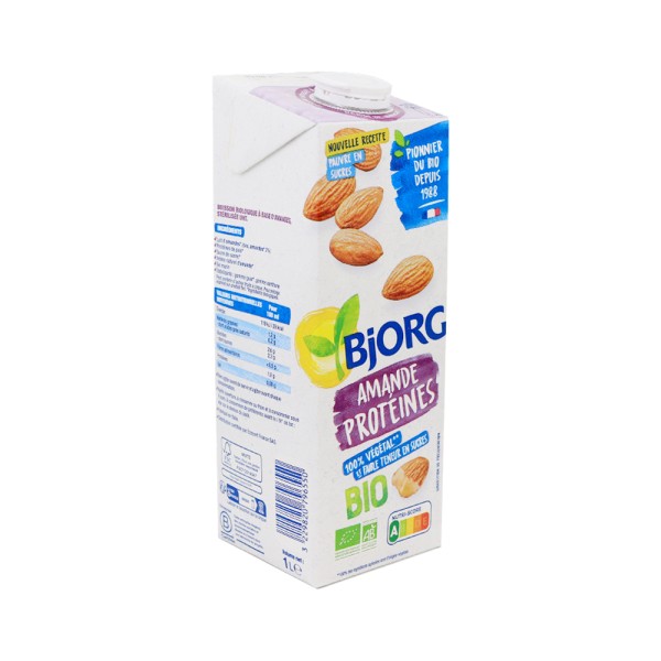 BJORG LAIT AMANDES PROTEINE
