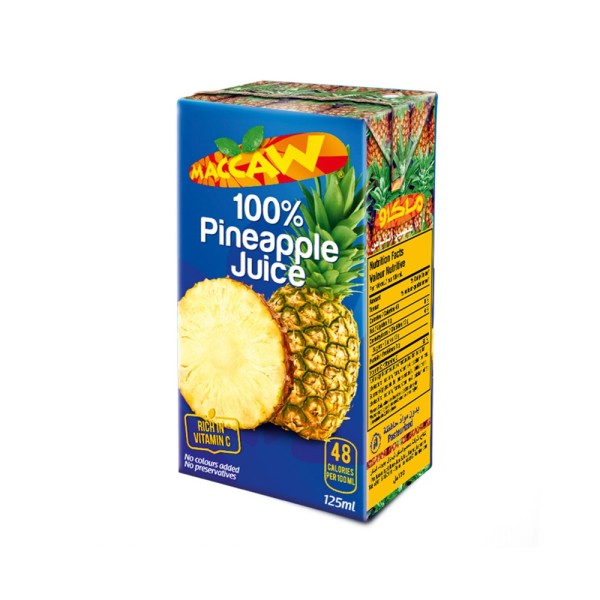 MACCAW PINEAPPLE TETRA BRIK SLIM
