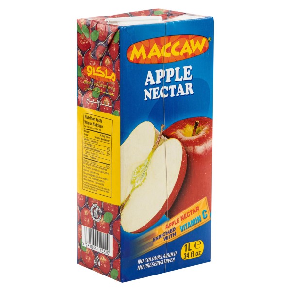 MACCAW JUICE APPLE NECTAR CARTON