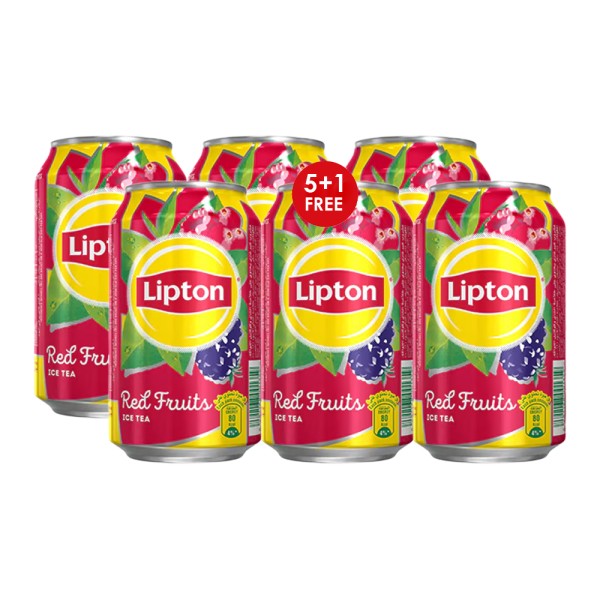 LIPTON ICE TEA REDFRUIT 5+1 FREE