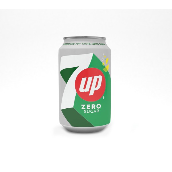 SEVEN UP DIET CAN