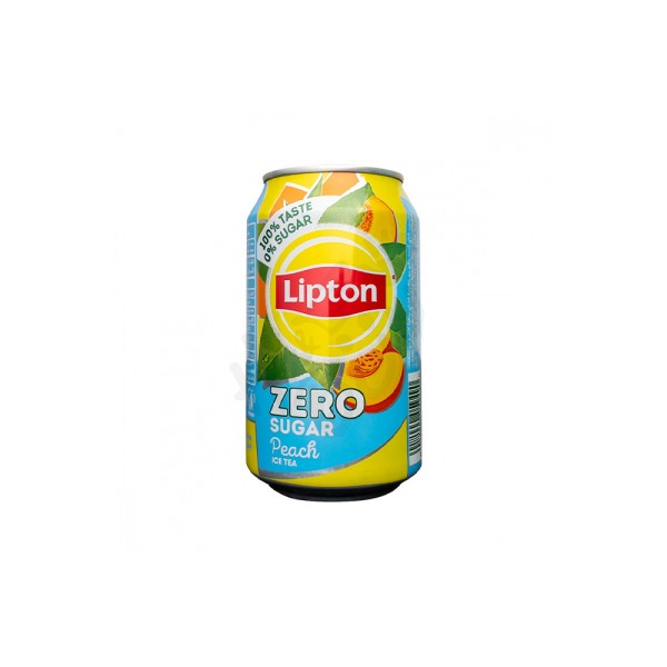 LIPTON ICE TEA PEACH ZERO CAN
