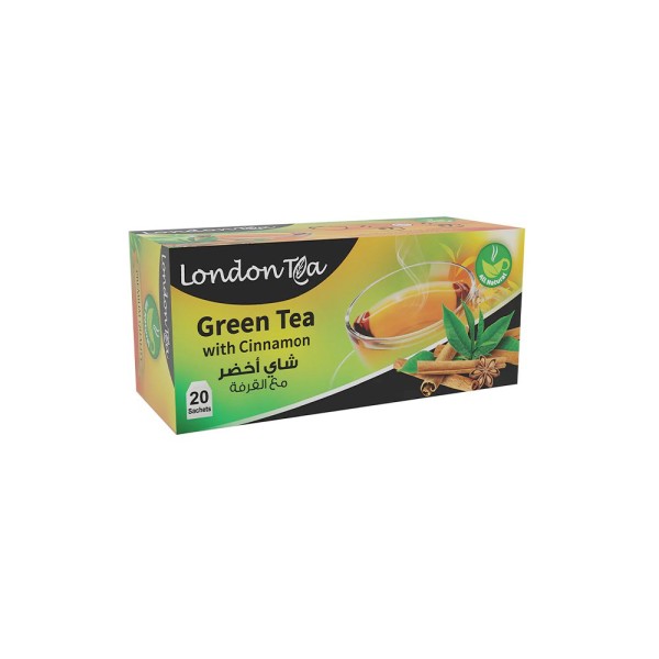 LONDON TEA LONDON T-GREEN + CINNAMON