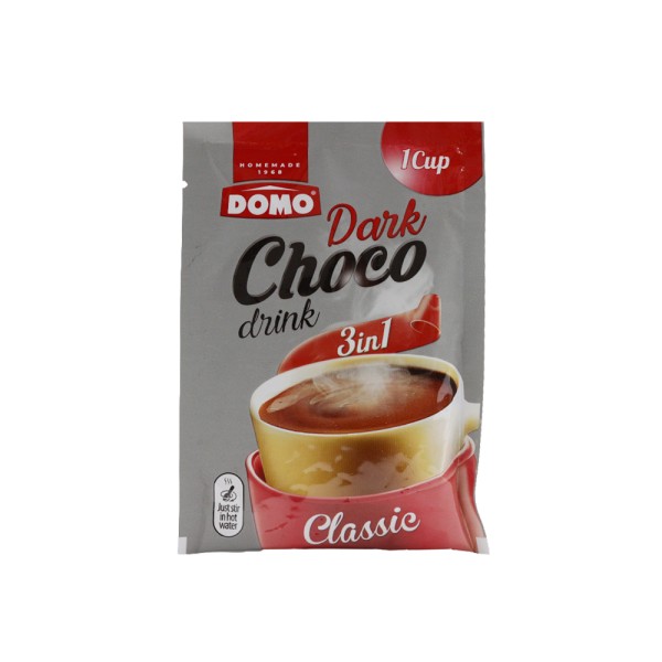 DOMO CHOCOLATE DRINK 3IN1 DARK