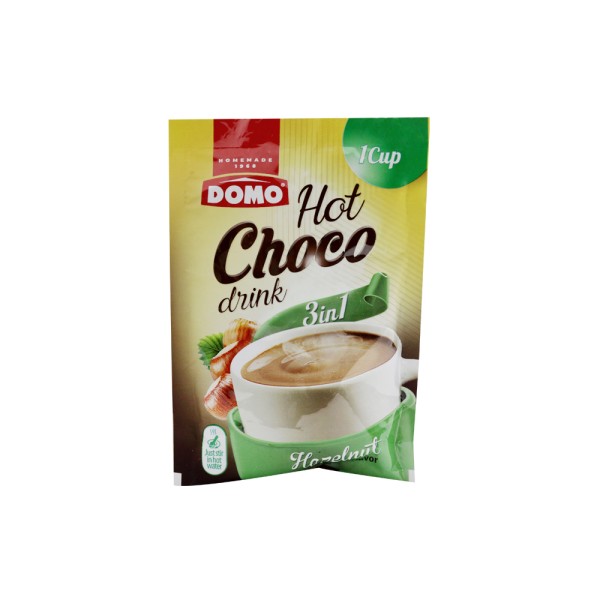 DOMO CHOCOLATE DRINK 3IN1 HAZELNUT