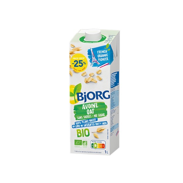 BJORG BOISSON AVOINE SANS SUCRE AT 25 PCUT