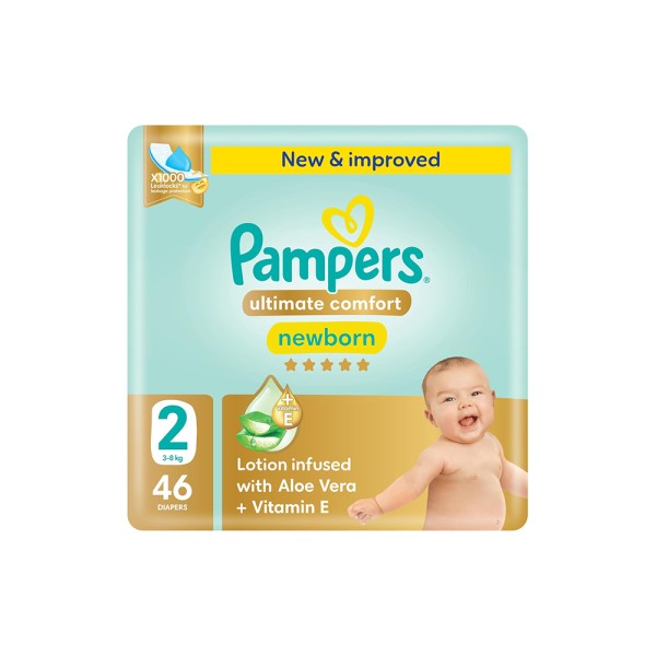 PAMPERS PREMIUM NEW BORN BABY DIAPERS SIZE2 3-8KG