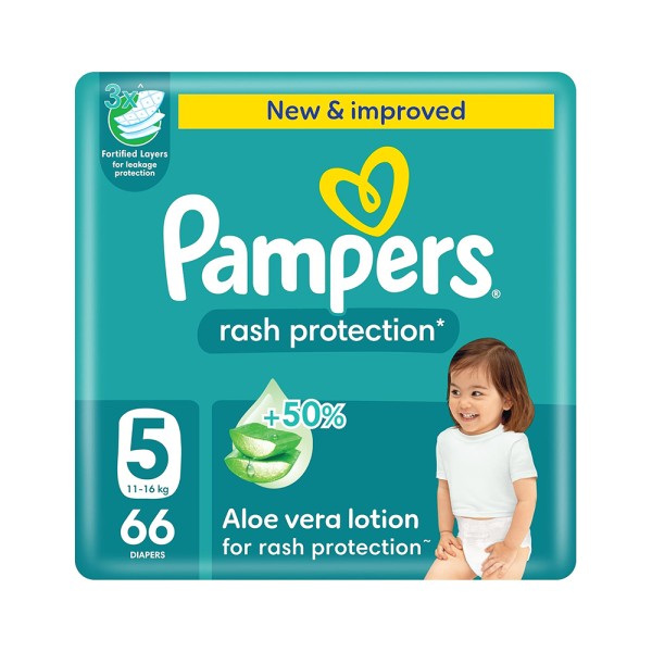 PAMPERS BABY DIAPERS SIZE5 11-16KG