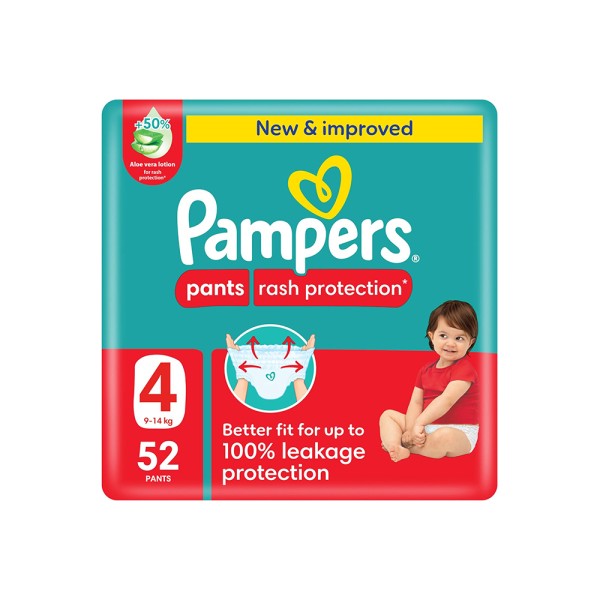 PAMPERS BABY PANTS SIZE4 9-14KG