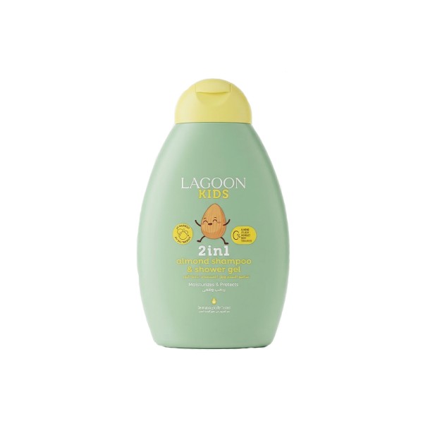 LAGOON KIDS 2IN1 SHAMPOO+SHOWER GEL ALMOND
