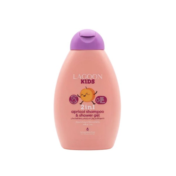LAGOON KIDS 2IN1 SHAMPOO+SHOWER GEL APRICOT