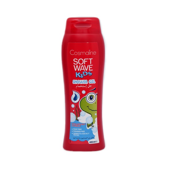 SOFT WAVE SHOWER KIDS STAWBERRY VANILLA