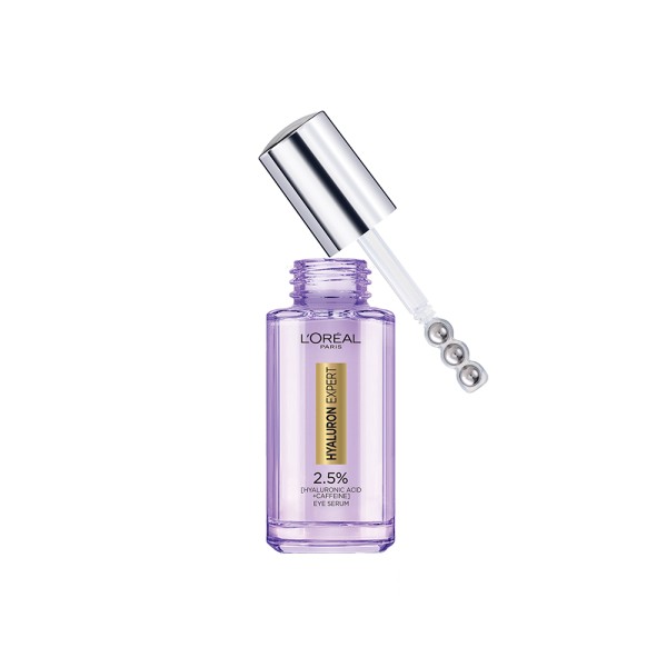 LOREAL EYE SERUM HYALURON 2.5PCENT ACID CAFFEIENE