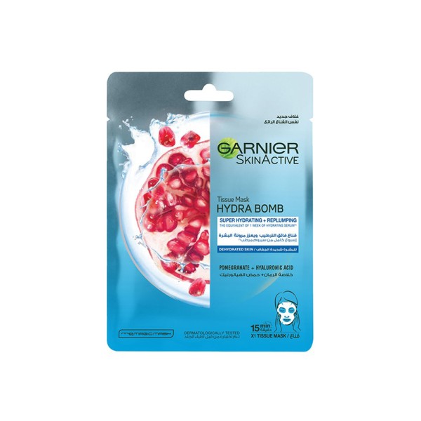 GARNIER S. ACT TISSUE MASK BLUE