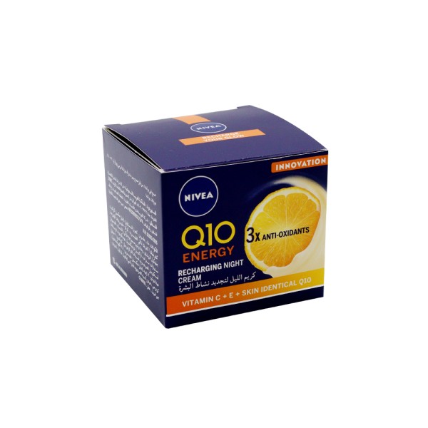NIVEA FACE NIGHT CREAM ENERGY Q10
