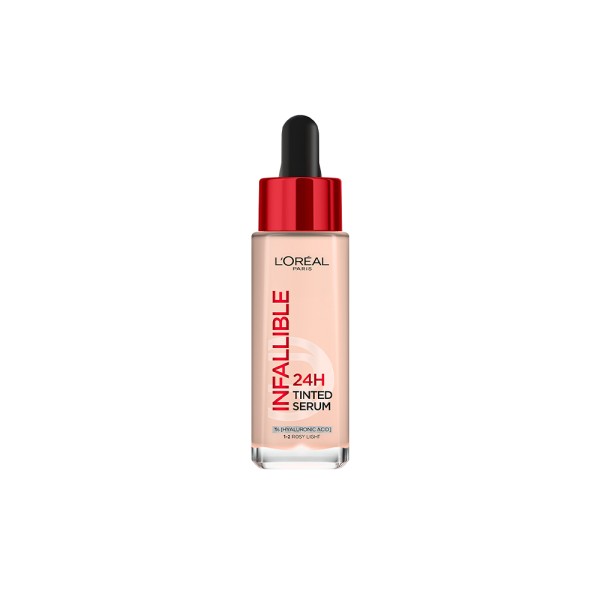 LOREAL INFALLIBLE 24H TINTED SRM ROSY LIGHT 1-2