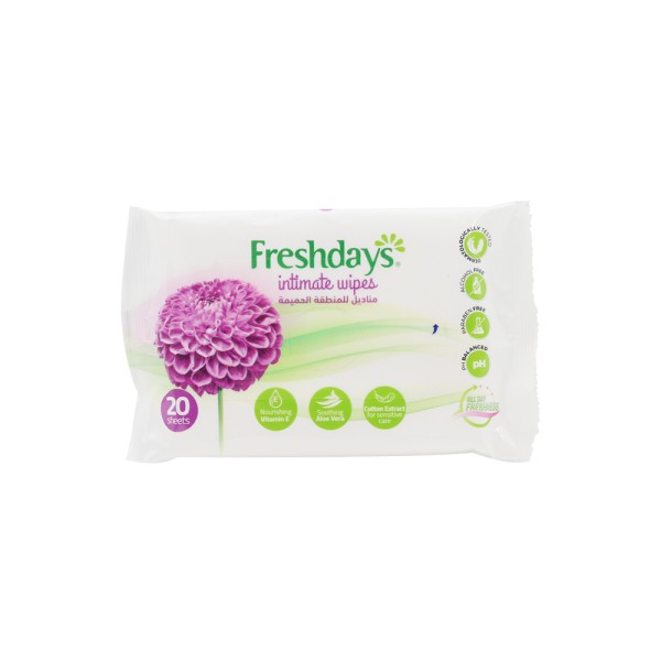 FRESHDAYS INTIMATE WIPES
