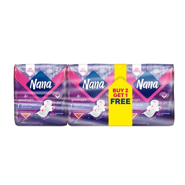 NANA MAXI GOOD NIGHT 2+1FREE
