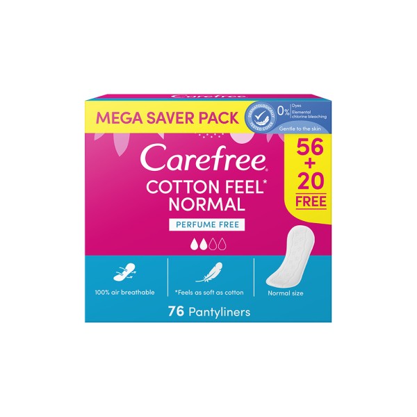 CAREFREE CAREFREE NORMAL COTTON MEGAPACK