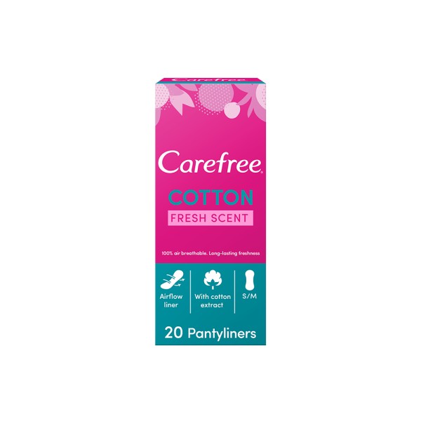 CAREFREE CF COTTON FRESH BREATHABLE