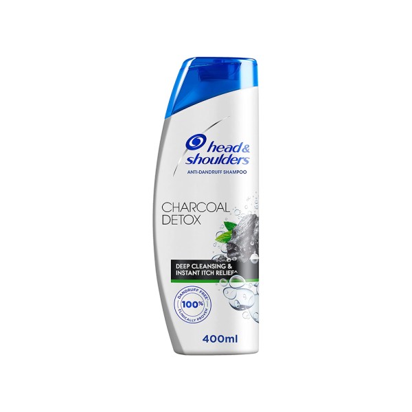 HEAD AND SHOULDER SHAMPOO CHARCOAL DETOX
