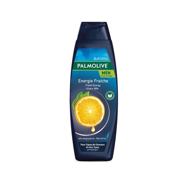 Palmolive Shampoo Fresh Energy with Orange Peel Oil 380ml