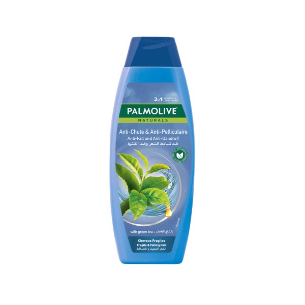 Palmolive Shampoo Anti-Fall & Anti-Dandruff with Green Tea 380 ...