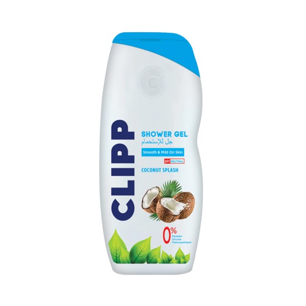 CLIPP SHOWER GEL COCONUT SPLASH
