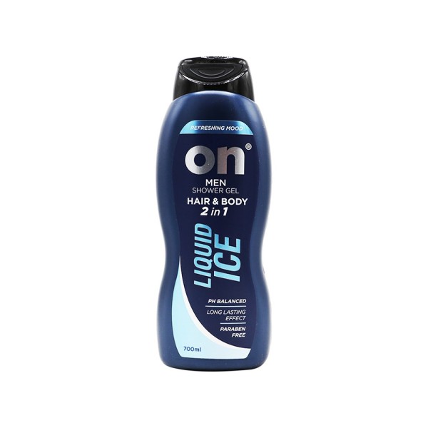 ON SHOWER GEL  2IN1 MEN LIQUID ICE