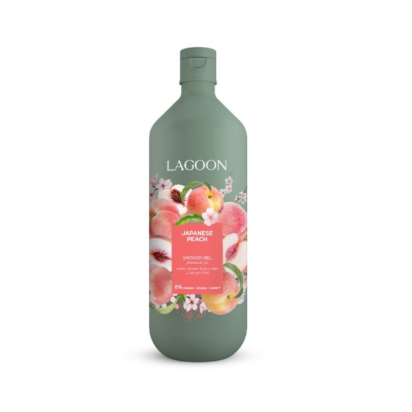 LAGOON SHOWER GEL JAPANESE PEACH